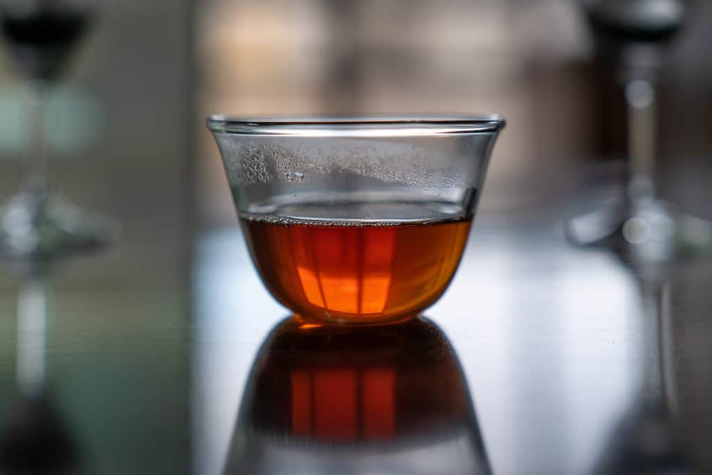 Sencha green tea at Kyoto Obubu Tea Farms