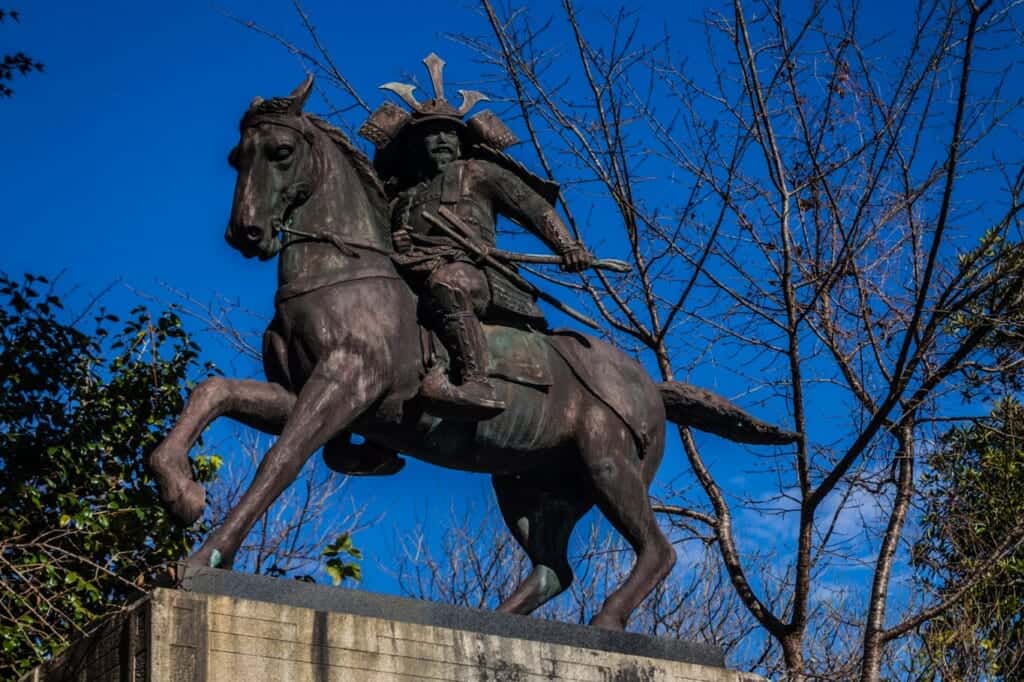 Masashige Kusunoki in Kanshinji