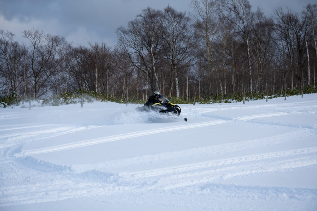 Rusutsu Snowmobile Hokkaido