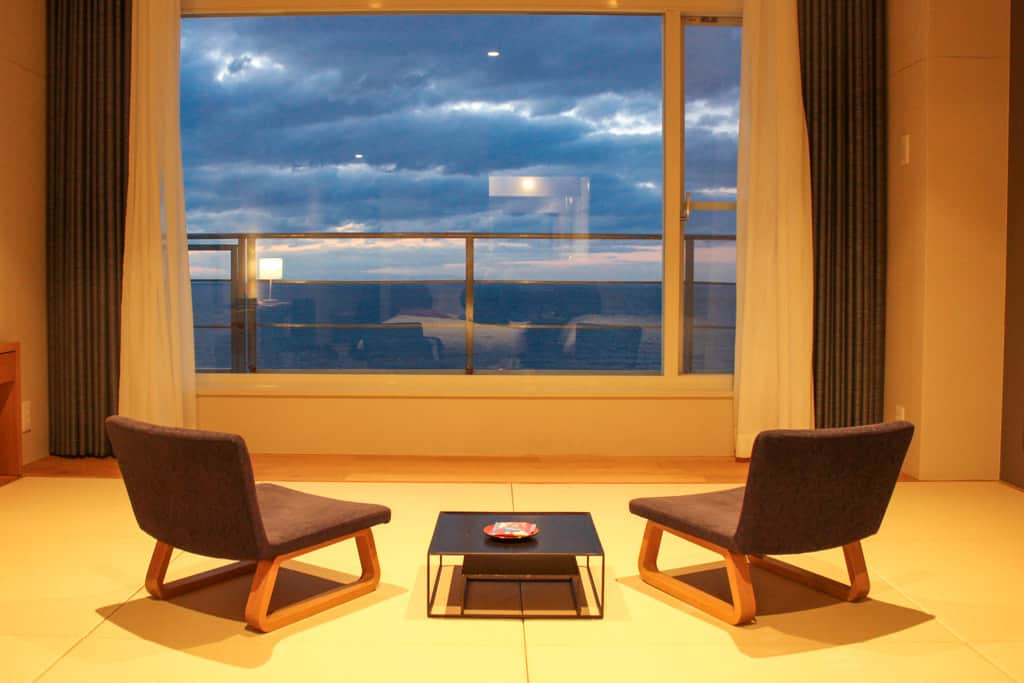 Japanese accommodation at Shirahama Key Terrace Hotel Seamore