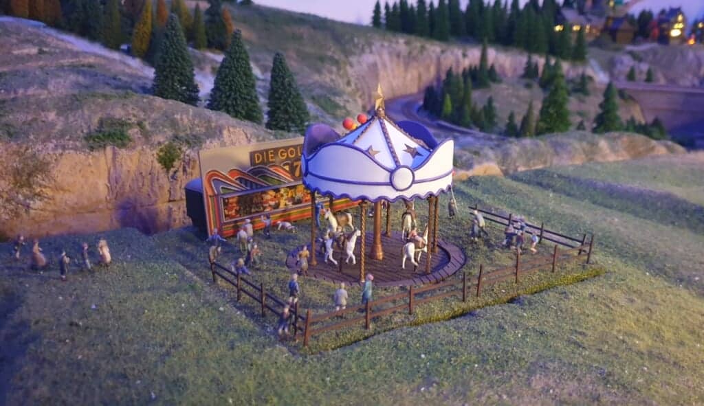 Horse riding at the Global Village Area of Small Worlds Tokyo