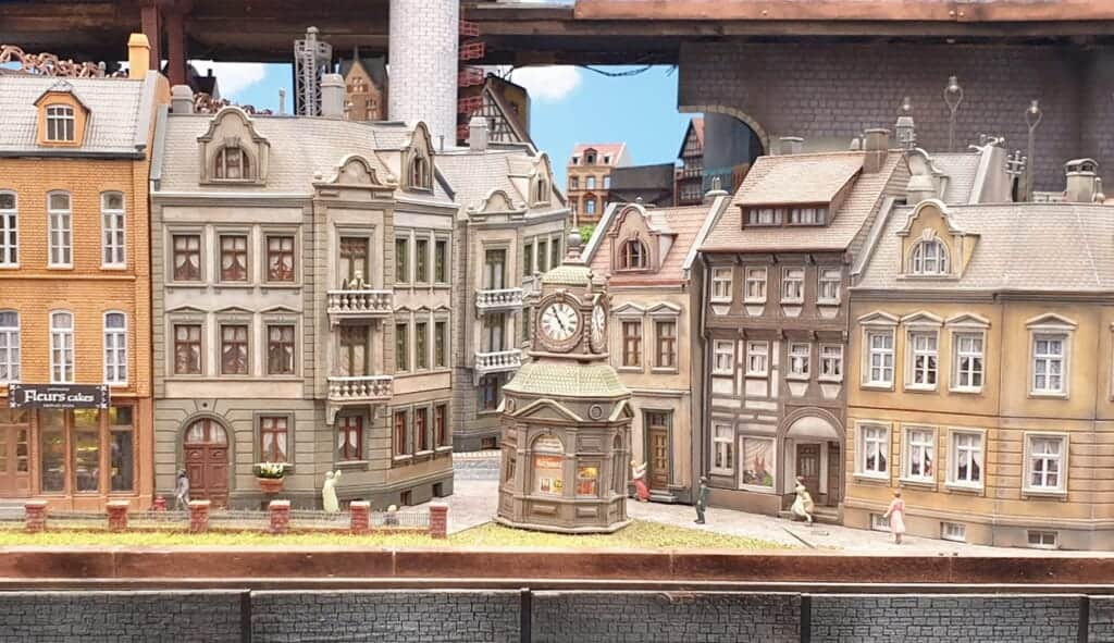 European style buildings at Global Village Area of Small Worlds Tokyo