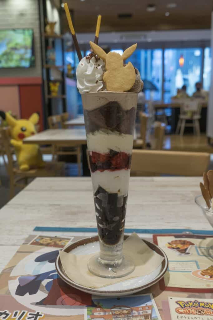 Eevee's Sweet Chocolate Parfait