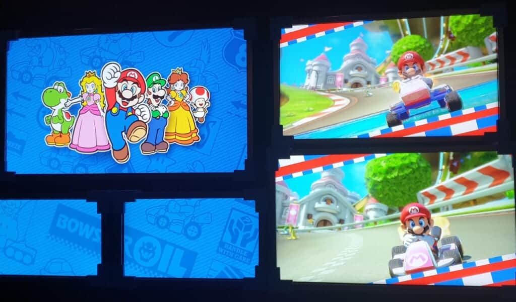 Mario Kart attraction of the Super Nintendo World