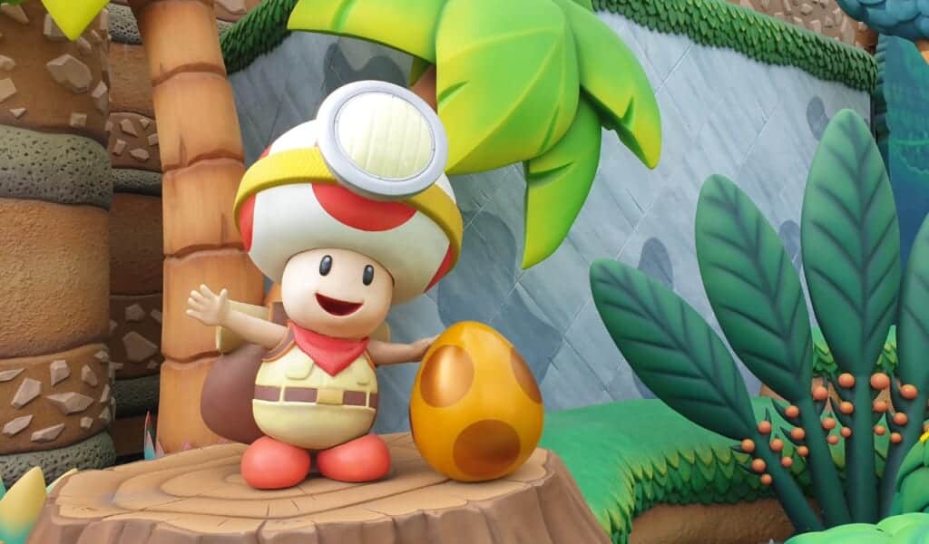 Yoshi's Adventure ride at the Super Nintendo World