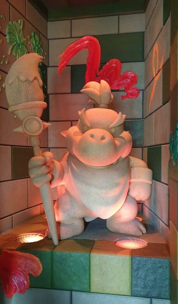 Figure of Bowser Jr. at the Super Nintendo World