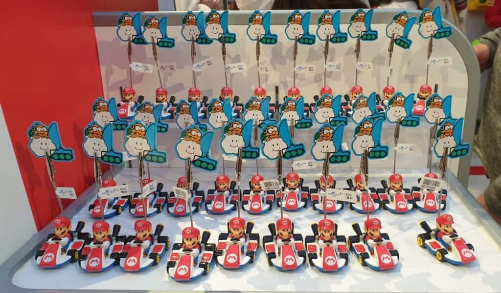 Merchandise at the Super Nintendo World