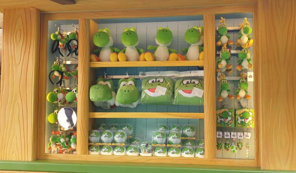 Merchandise at the Super Nintendo World