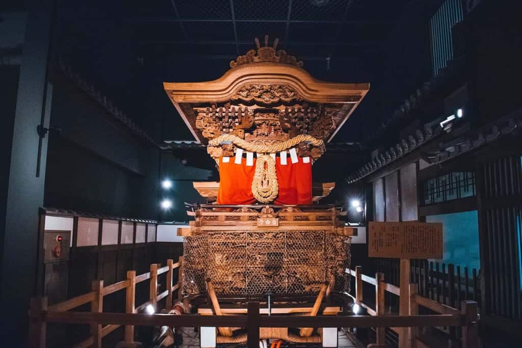 Danjiri festival cart in Japan
