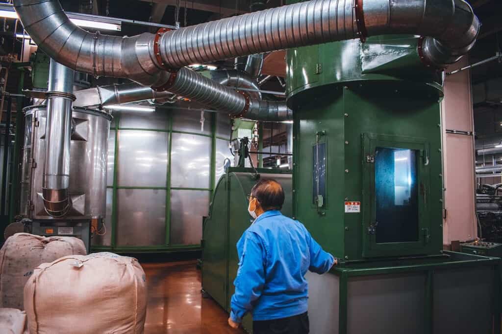 Fukaki factory in Japan