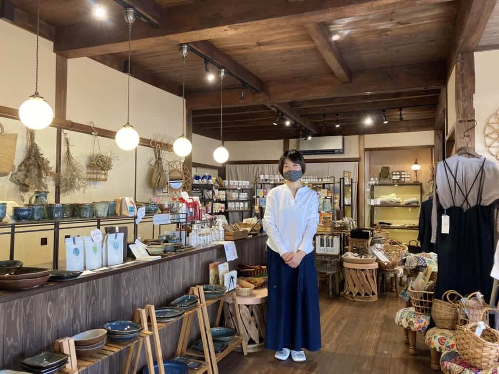 stylish japanese store in shimane prefecture, japan