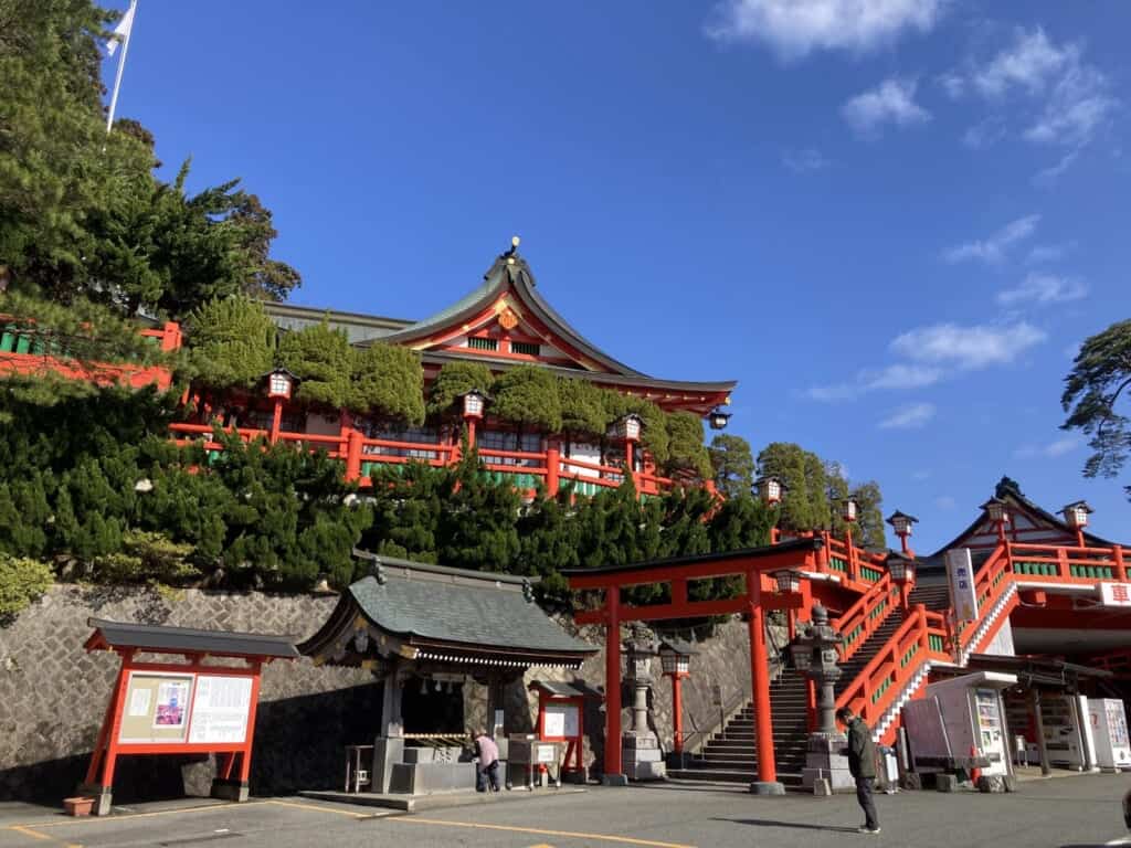 Taikodani Inari Shrine in Japan