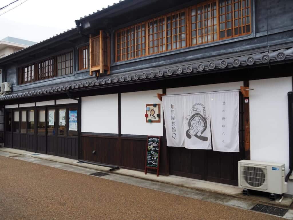 Kariya Ryokan Q entrance
