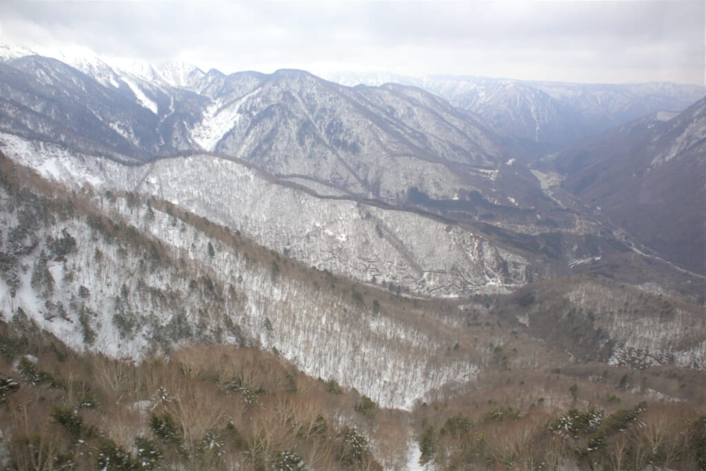 winter mountain landscape