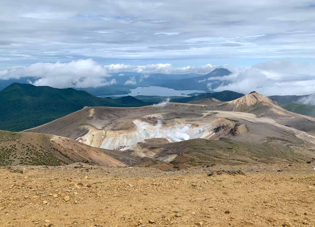 At the peak of Mount Meakan