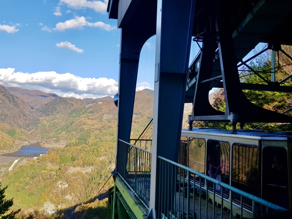 shosenkyo ropeway in Japan