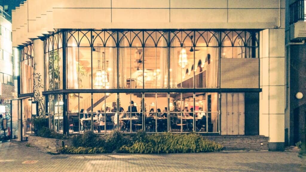 Restaurant La Boheme in Shinjuku, Japan