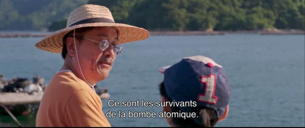 atomic bomb survivors in Japanese movie