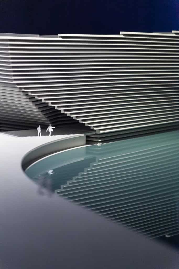 V&A Dundee mockup at Japan Culture Expo