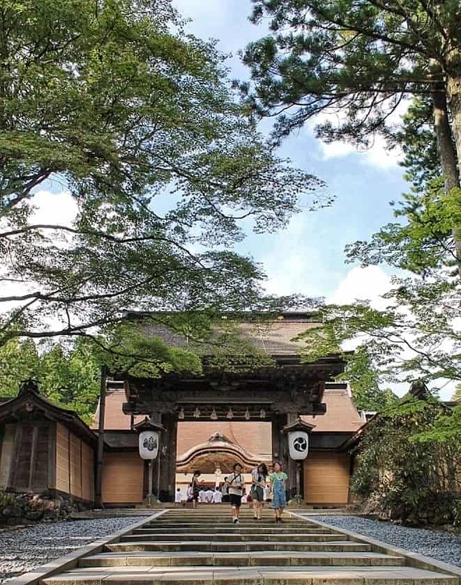 Entrance to the Kongobuji temple