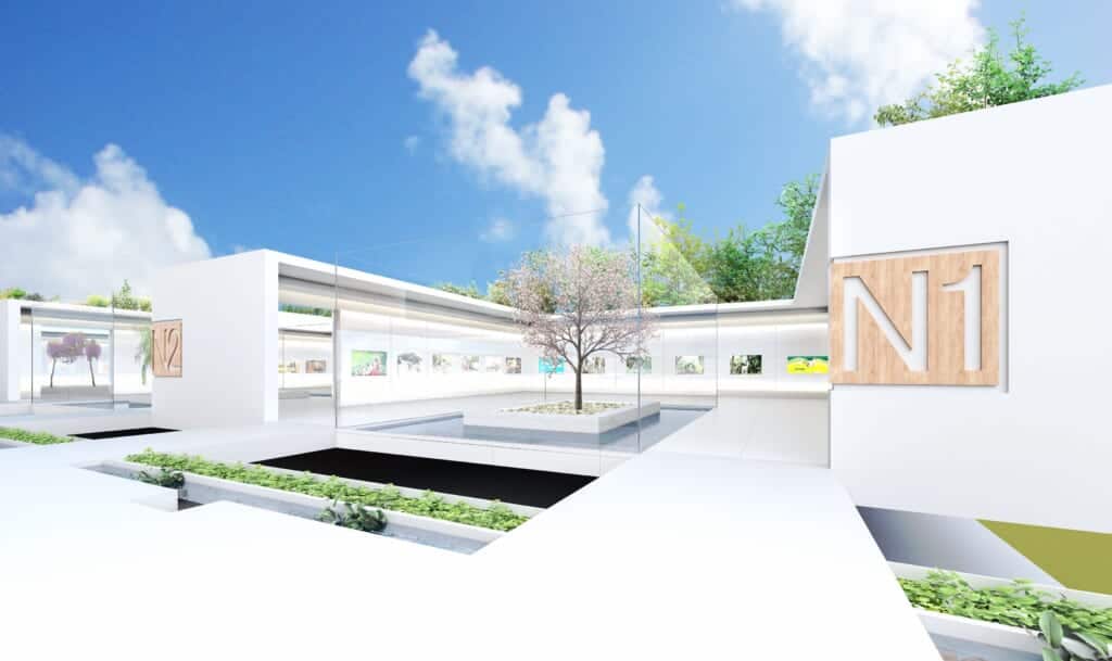 image of the virtual gallery for the Japan Cultural Expo