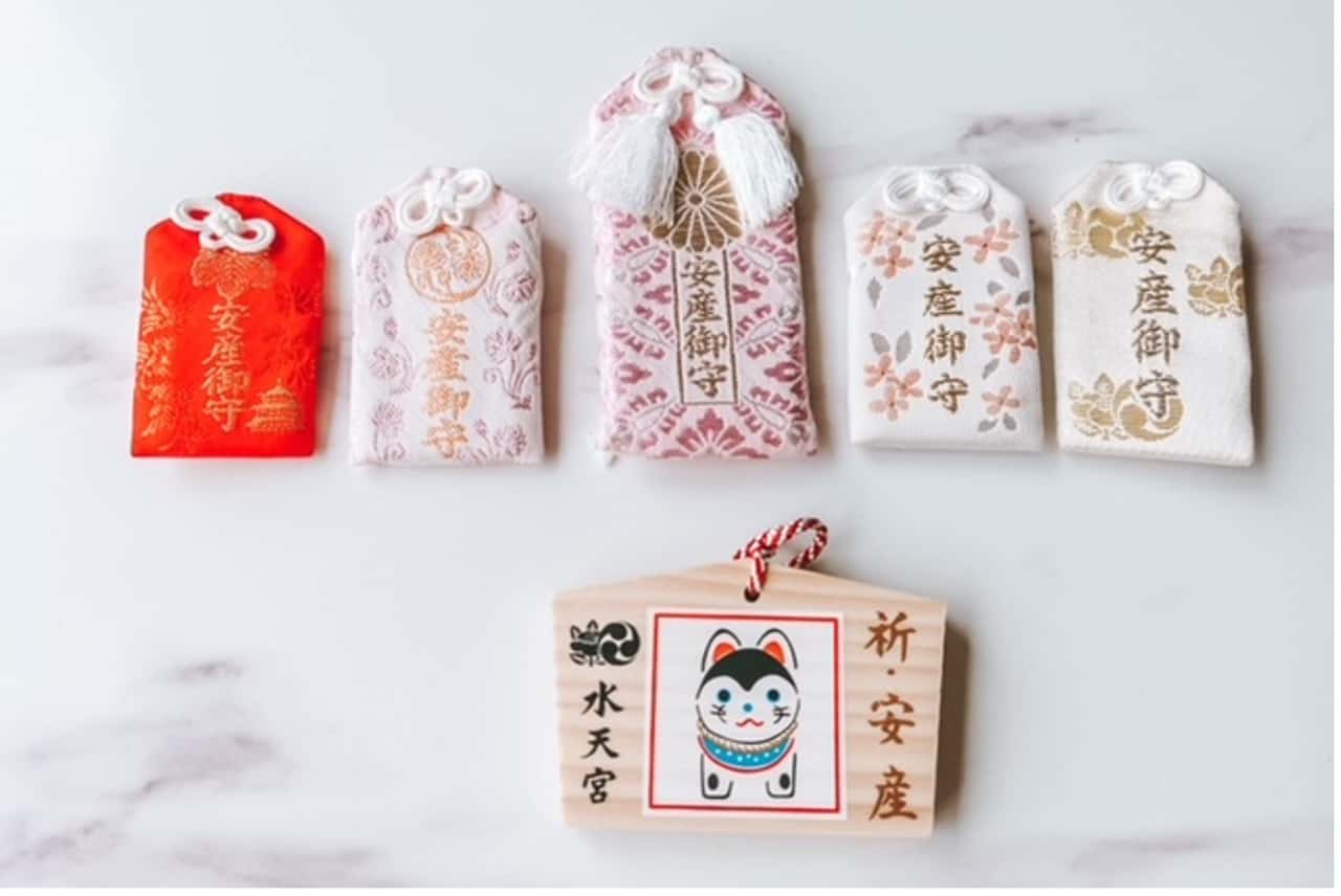 Anzan Omamori from temples in Japan