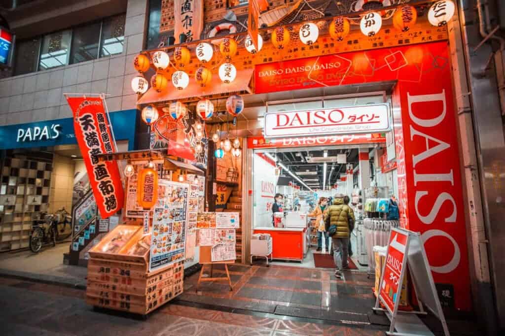Daiso in Tenjinbashisuji