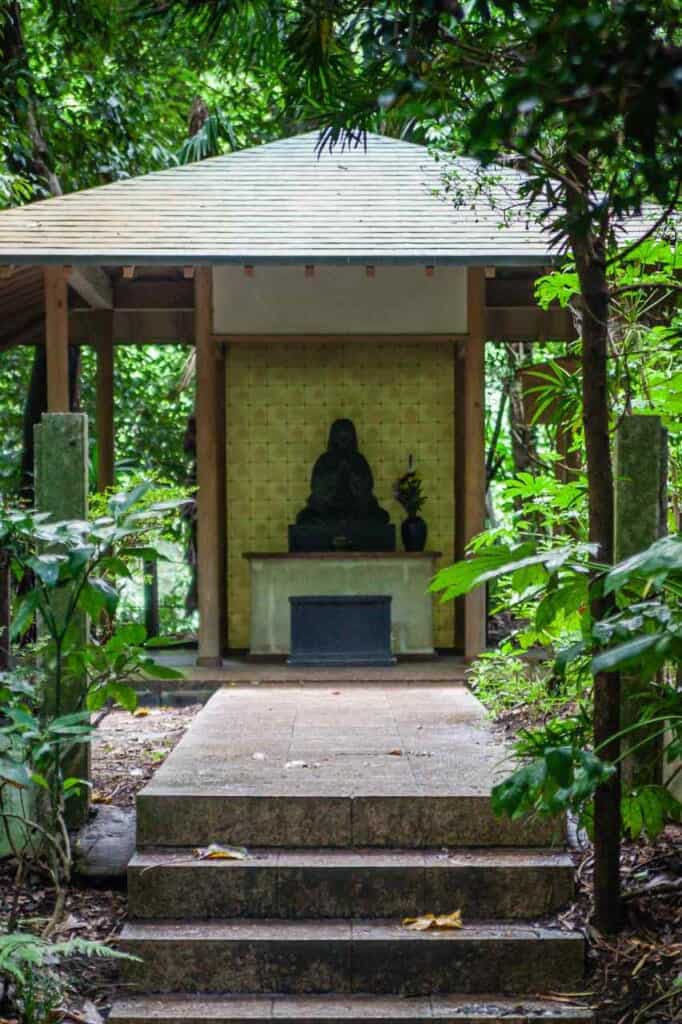Kobo Daishi pavillion in Tokyo  park