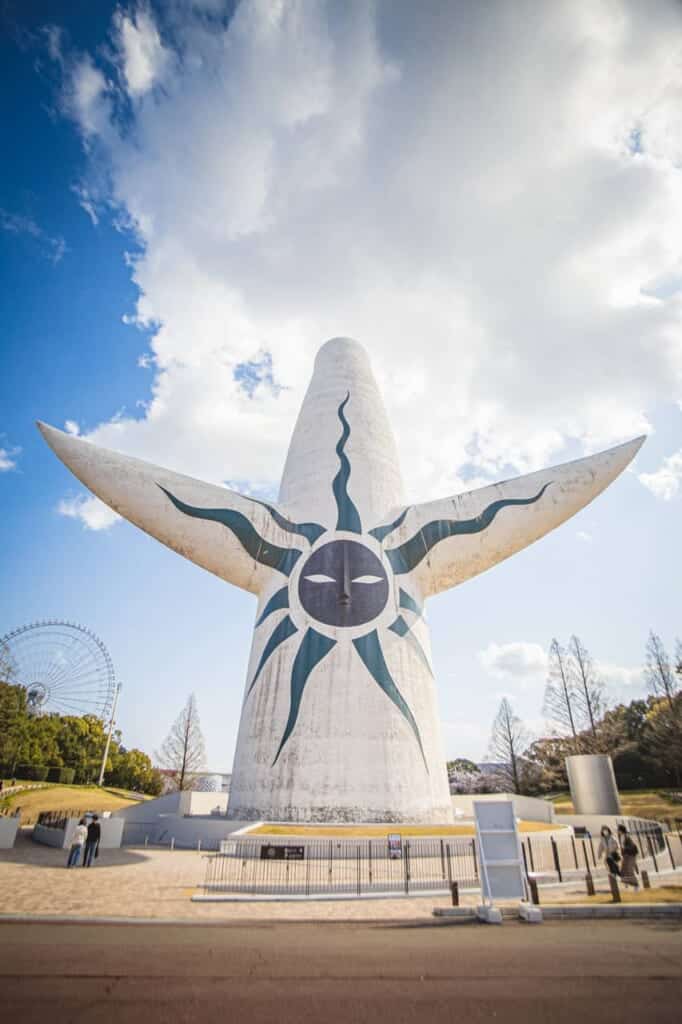 tower of sun from the back