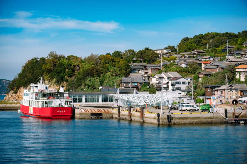 Ferry in shikoku, Japan