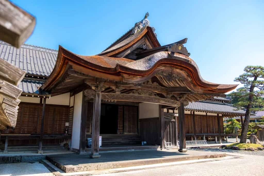 samurai residence in Japanese castle town near Kyoto