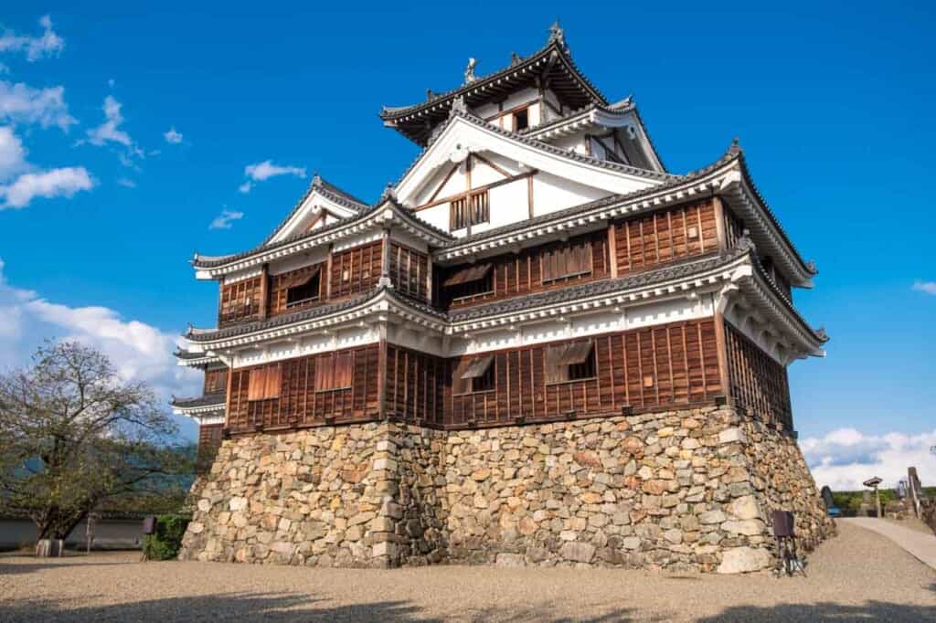 Japanese castle near Kyoto