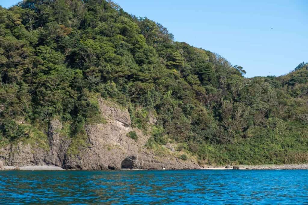 Geopark in Japan near Kinosaki onsen