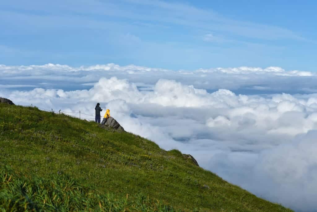 A picture of the beauty of Mt. Gassan's natural environment