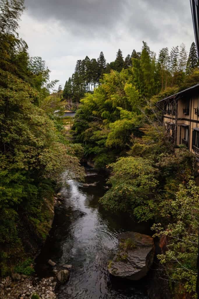 Kurokawa Onsen  hot spring in Kumamoto Japan