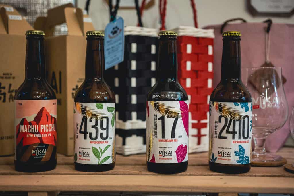 craft beers in Shikoku, Japan