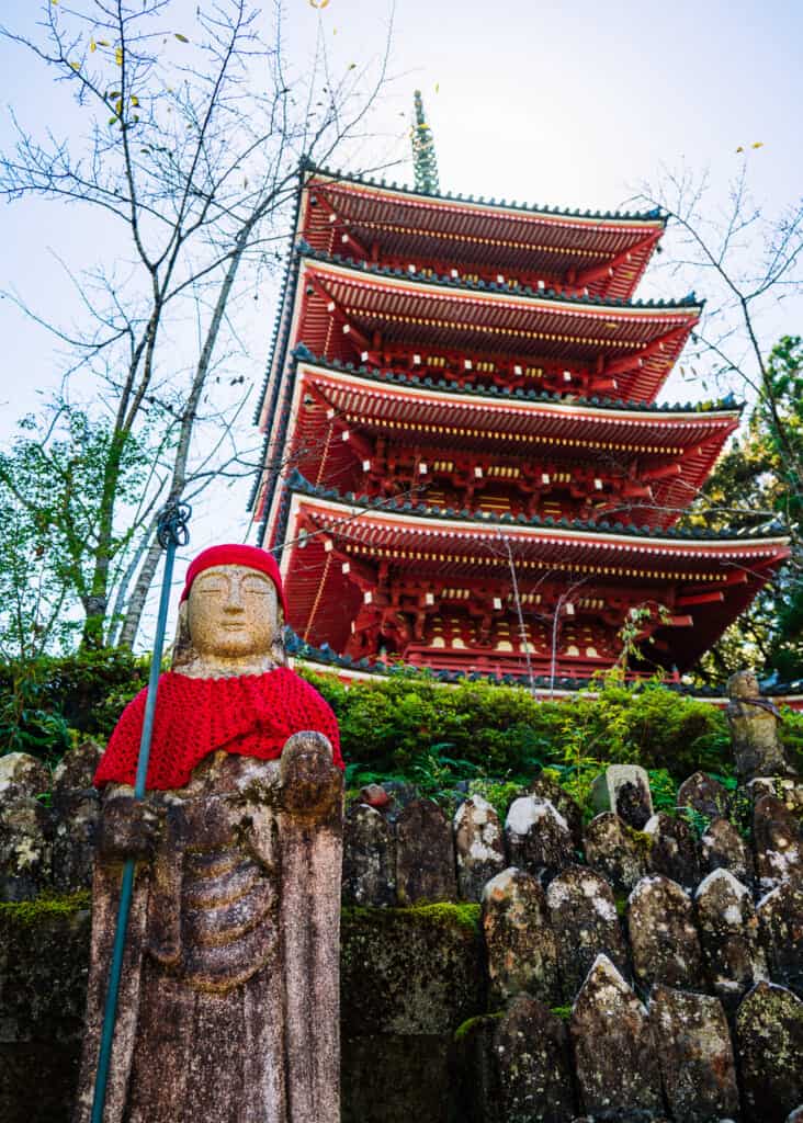 five-story pagoda in Japan