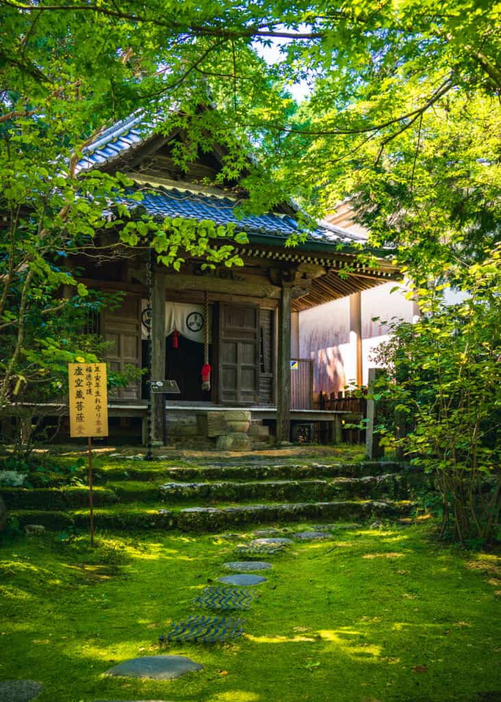 temple grounds  in shikoku, Japan