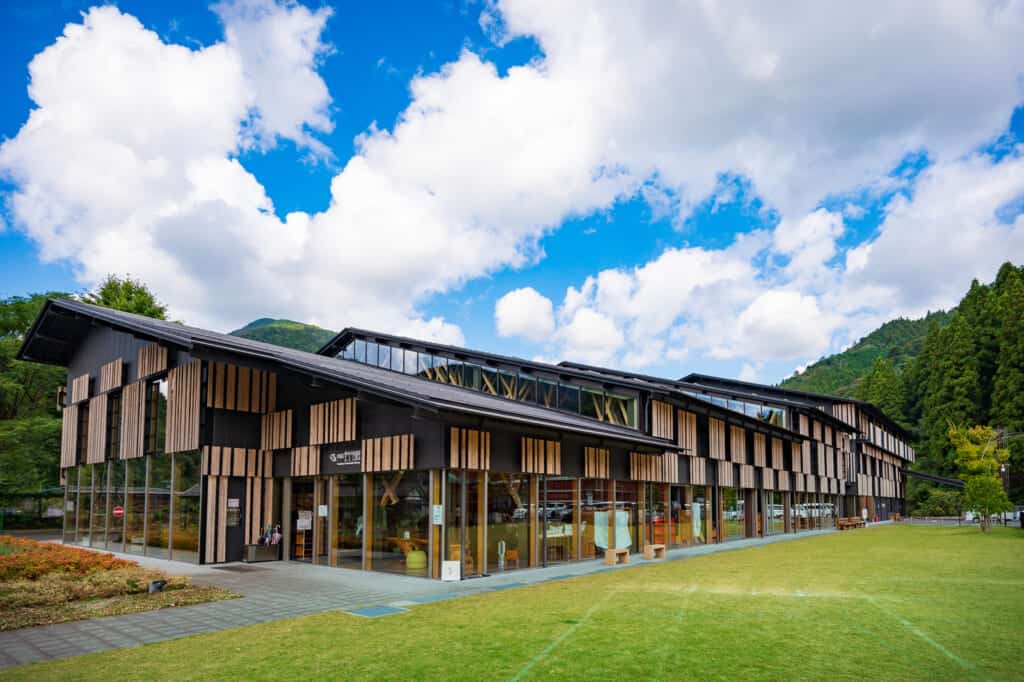 yusuhara community center and library