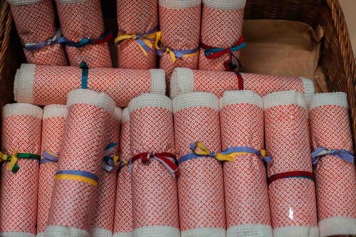 Washi paper towels from Hamamatsu