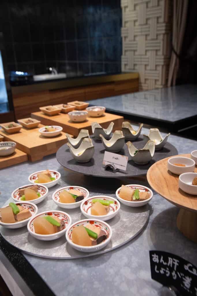 food from KIARA's restaurant