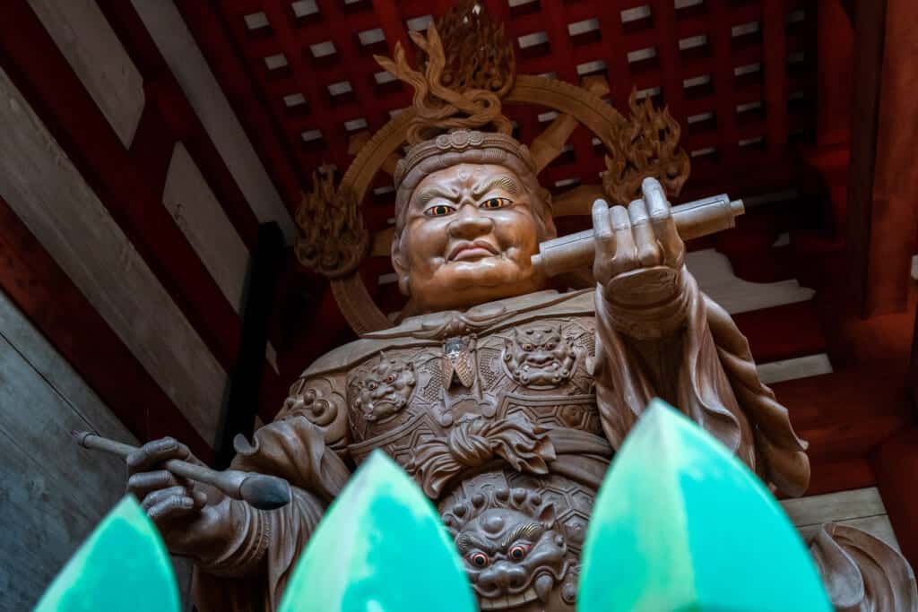 Japanese statue in Japan