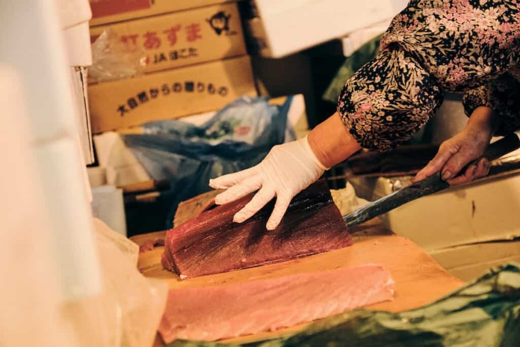 Tuna from Mutsu Minato Morning Market