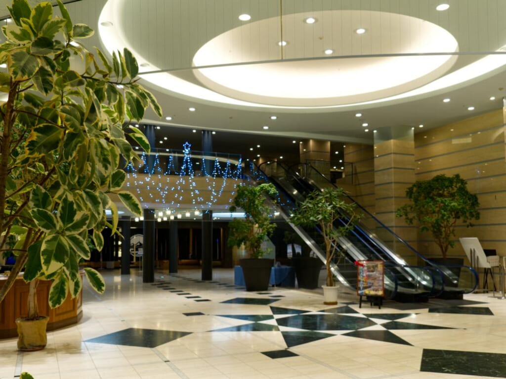 Urabandai Lake Resort lobby