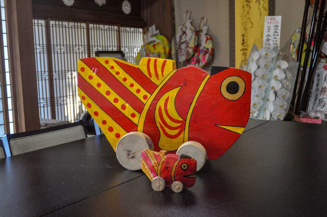 Taiguruma, the religious toy of Kagoshima Shrine