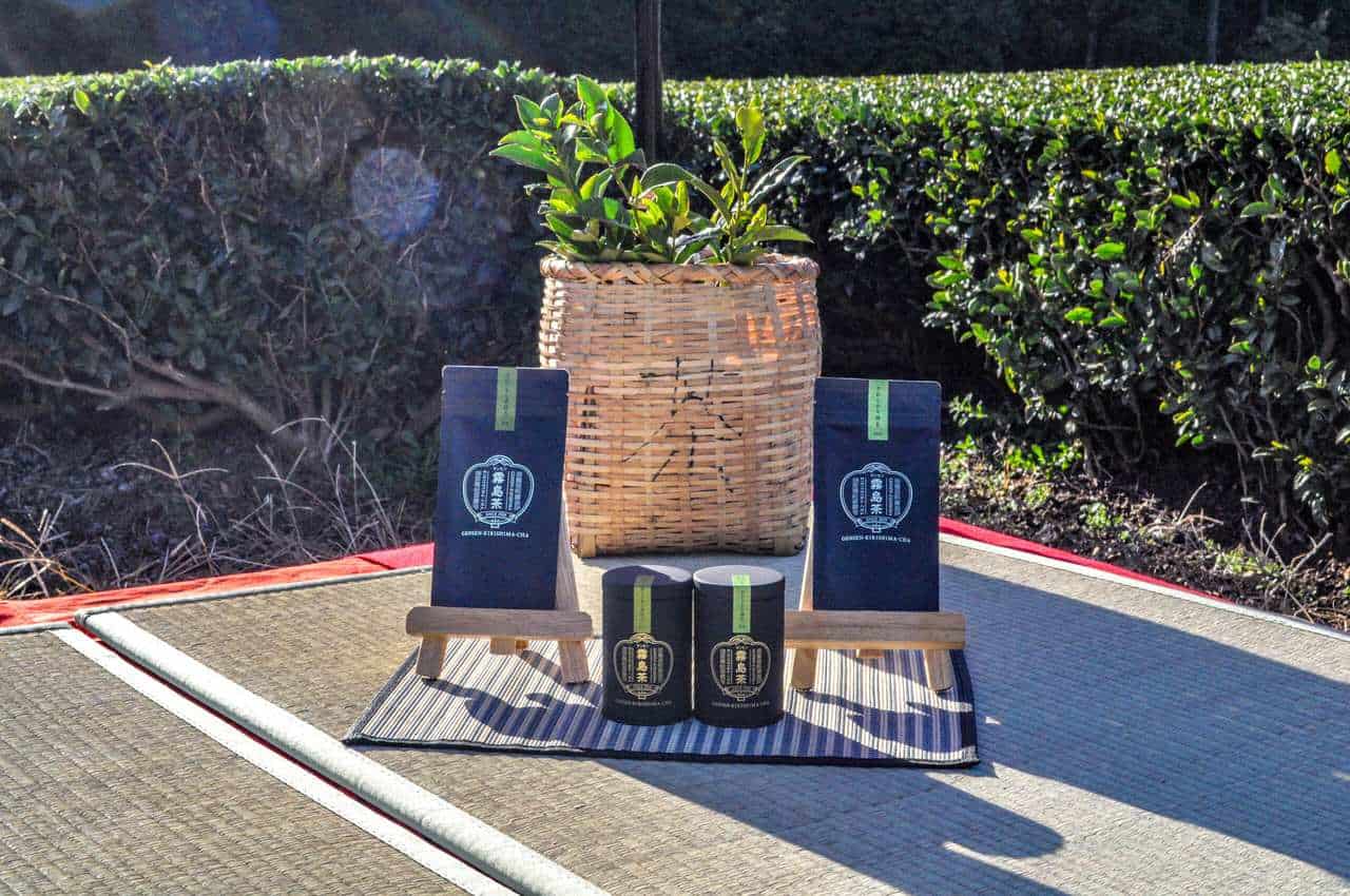 Henta products, the local tea of Kirishima