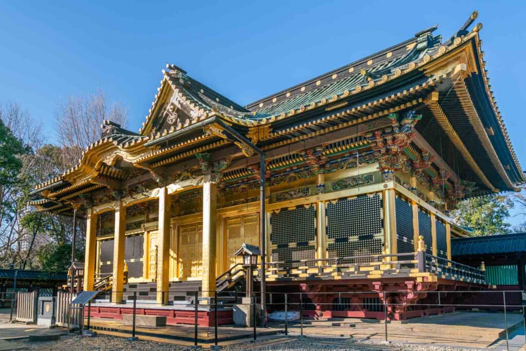 Ueno Toshogu Shrine in Tokyo, Japan