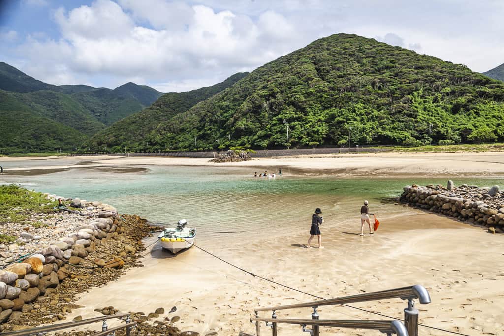 Tontomari Beach of Fukue Island, Nagasaki