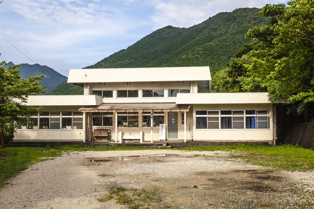 Exterior of Togarashi Restaurant in Fukue Island