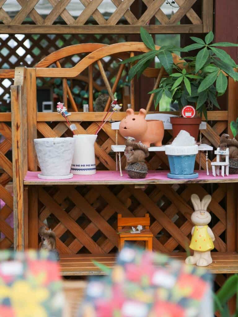 various clay pots for plants